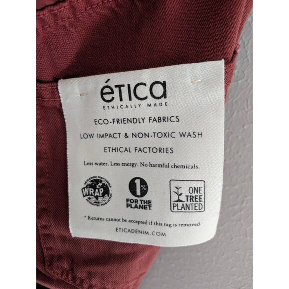 NWT Etica Sepia Cami Halter Jumpsuit Size Small Sustainable Women’s One-Piece - Picture 8 of 10